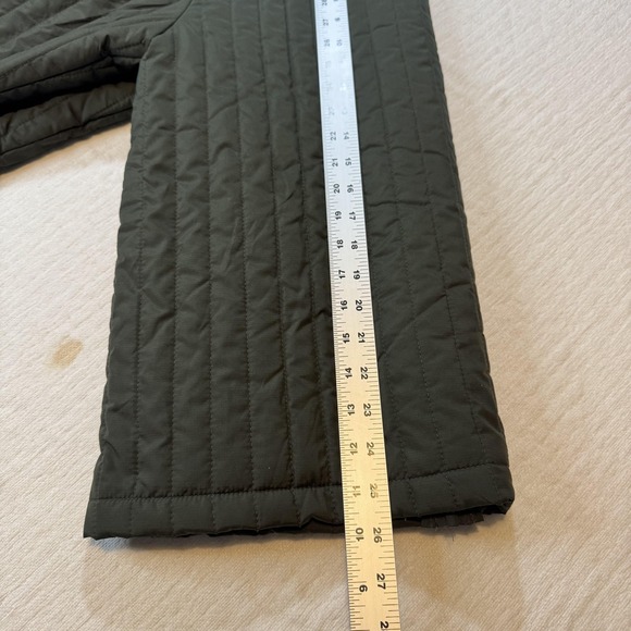 Rains Jacket Unisex XS/S Green Liner Quilted Lightweight Zip Front Layer - Picture 9 of 9